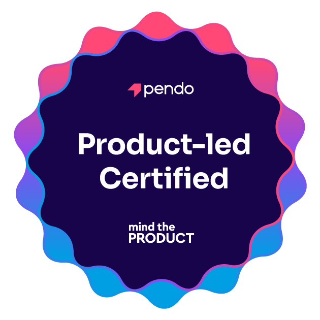 Product-led Certification by Pendo